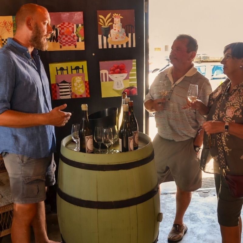 Artisanal pastries and coffee at Gansbaai Bakhuis